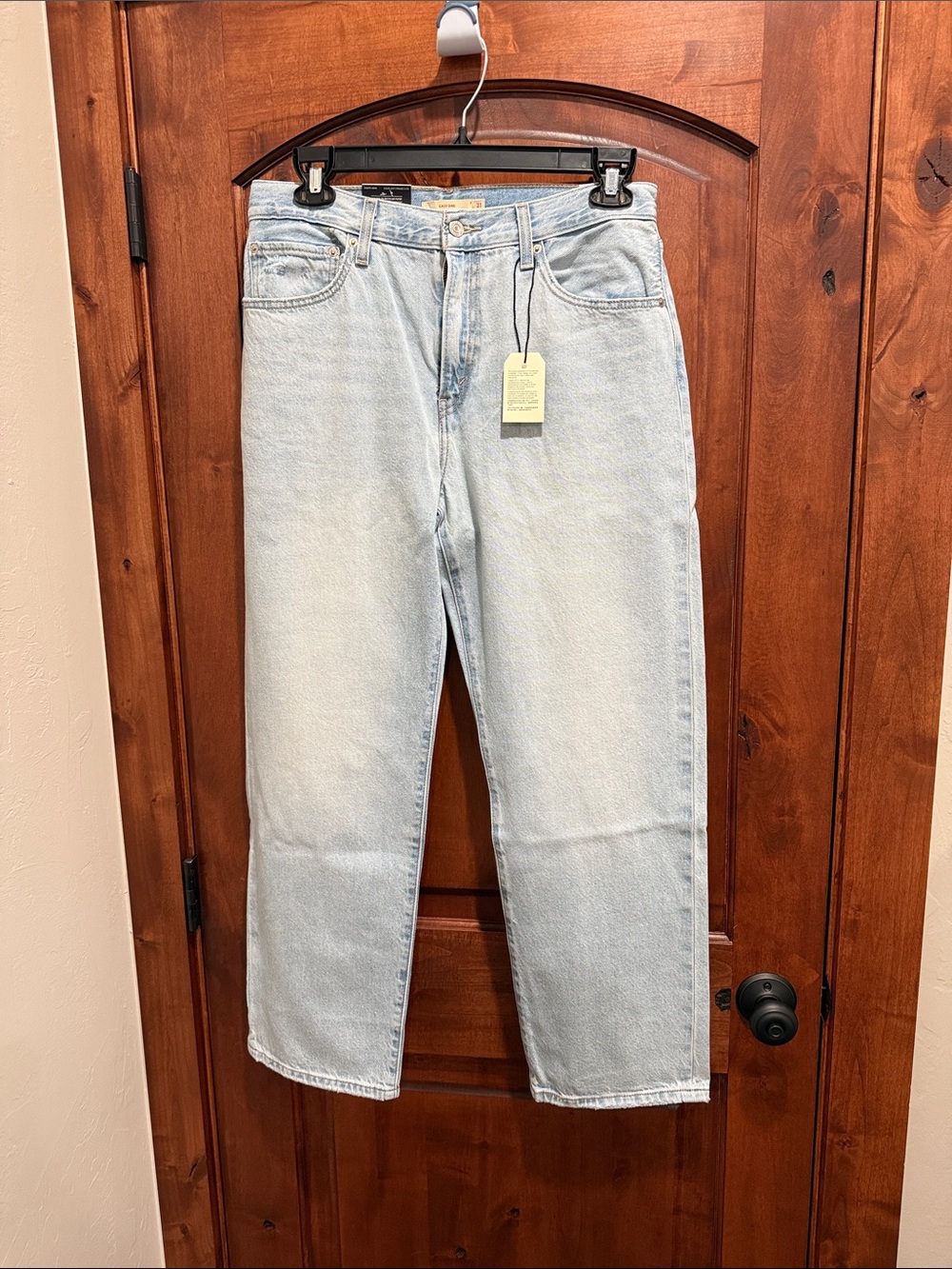 Light Wash Blue Jeans